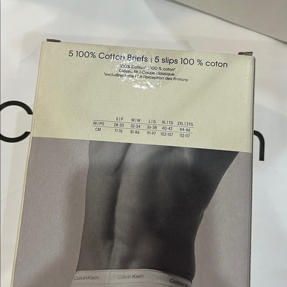 Calvin Klein Intense Power Men cotton Brief 5-pack M multicolor dark - Picture 5 of 7